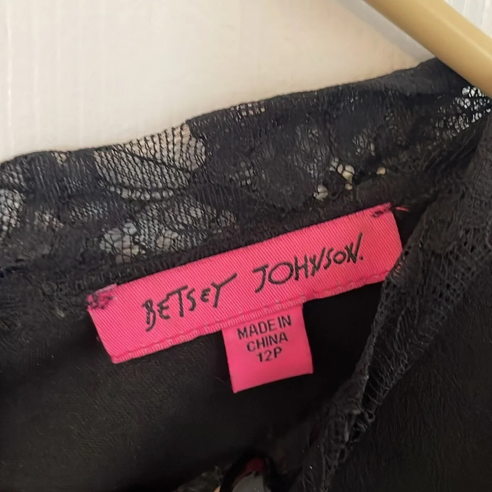 Black jumpsuit wide leg worn twice 12P - Picture 3 of 4